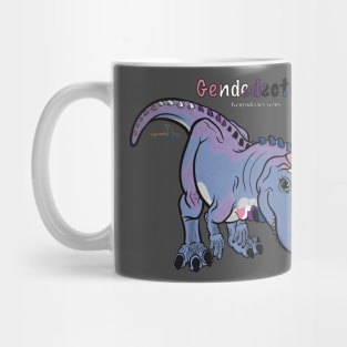 Gendodectes/Genyodectes Text - Genderfluid Pride Mug